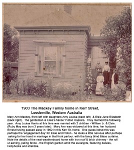 0021 1903 Mackey family at Leederville home W.A.