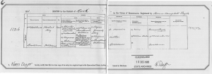 0048F HERBERT JOY HARRIS At last Agnes, being the only informant, had 'Joy' included while Charle